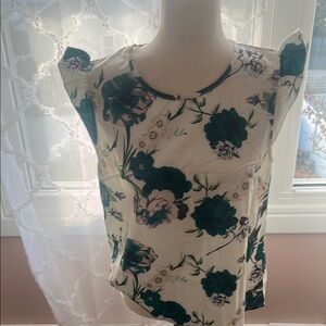 Floral Print Women's Top